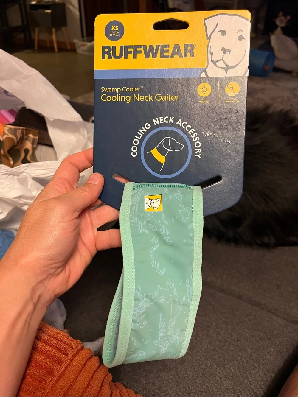 Ruffwear Dog’s Swamp Cooler Cooling Neck Gaiter